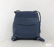 Chanel Business Afinity Blue Blacpack -25x24x17cm - 5