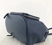 Chanel Business Afinity Blue Blacpack -25x24x17cm - 4