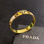 Prada Triangle Logo Bracelet - 3