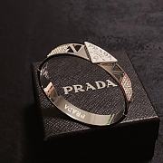 Prada Triangle Logo Bracelet - 2