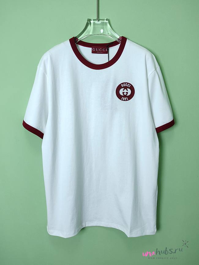 GUCCI COTTON JERSEY T-SHIRT - 1