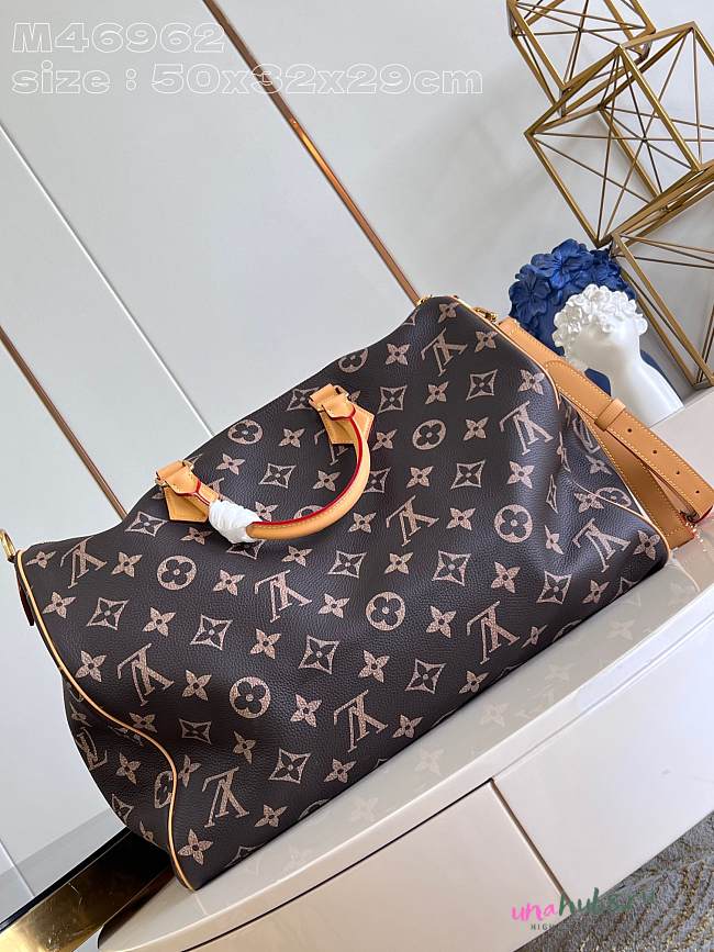 Louis Vuitton Speedy Bandoulière 50 Brown - 1