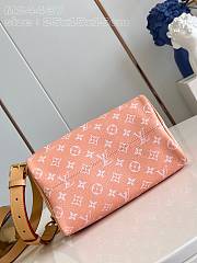 Louis Vuitton speedy P9 orange leather bandouliere 25 bag - 5