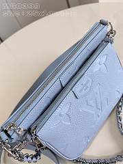 Louis Vuitton Multi Pochette Accessoires Blue Monogram - 4