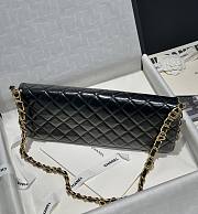 CHANEL MAXI CLUTCH BAG BLACK - 18 × 38 × 4 cm - 2