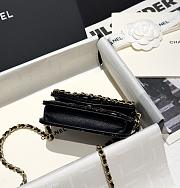 Chanel Heart Bag Black Patent Leather - 12.5x9.5x3cm - 4