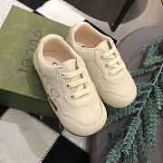 Gucci Kid Sneaker In Beige - 2