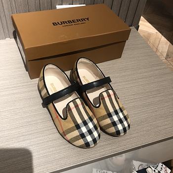 Burberry Girls' Ally Ballerina Mary Jane Flats