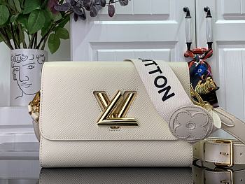 Louis Vuitton MM Twist Epi Leather Bag - 23 x 17 x 9.5cm