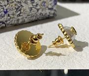 Dior Petit CD Baroque Stud Earrings - 4