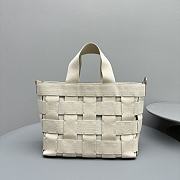 Jaquemus Le cabas Gros Grain tote bag - 39x24x15cm - 6