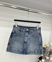 Celine Short Jeans Skirt  - 1