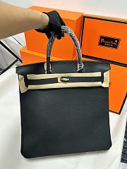 Hermès HAC Birkin 40 Black Body Gold Hardware - 1