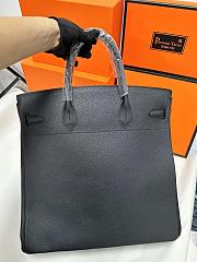 Hermès HAC Birkin 40 Black Body Gold Hardware - 2