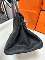 Hermes JPG Shoulder Black Birkin bag 42x21cm - 2