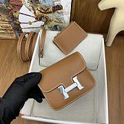 Hermes Epsom Constance Slim Wallet - 13x9.5x2.5cm - 2