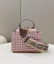 Fendi Small Peekaboo Interlace Bag 23cm - 1