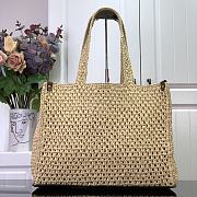 Louis Vuitton Raffia Tote - 37.5 × 30× 17cm - 5