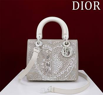 Dior Lady Grey - 24cm*20cm*11cm