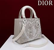 Dior Lady Grey - 24cm*20cm*11cm - 2