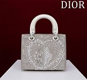 Dior Lady Grey - 24cm*20cm*11cm - 4