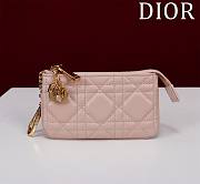 Dior Caro Mini Card Holder - 14.5*7.6cm - 6