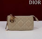 Dior Caro Mini Card Holder - 14.5*7.6cm - 4