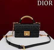 Dior Mini Ange Bag Macrocannage Calfskin - 20 x 12 x 5 cm - 3