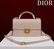 	 Dior Medium Ange Bag Macrocannage Calfskin - 25 x 16 x 8 cm - 1