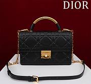 	 Dior Medium Ange Bag Macrocannage Calfskin - 25 x 16 x 8 cm - 3