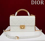 	 Dior Medium Ange Bag Macrocannage Calfskin - 25 x 16 x 8 cm - 2