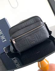 Dior Rider 2.0 Zipped Messenger Bag Gravity Grained Calfskin 23 x 17 x 7.5 cm - 2