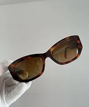 Chanel Rectangular Brown Sunglasses - 1