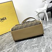 Fendi Small Sunshine Shopper Tote Brown Color - 25.5x12x22.5 - 2