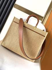 Fendi sunshine shopper raffia - 35-17-31cm - 3