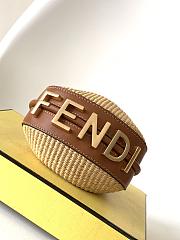 Fendi Mini Fendigraphy Raffia - 16.5-5-14cm - 3