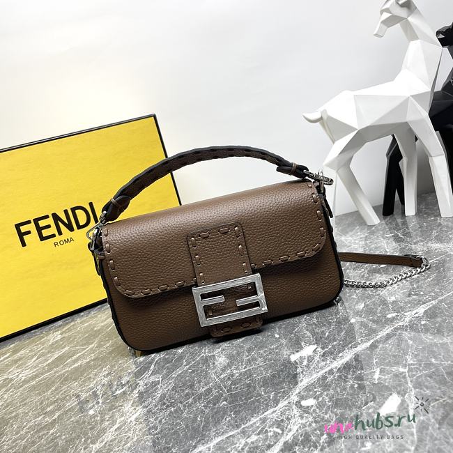 Fendi Baguette 10 colors hand-sewn topstitches - 20-5-13cm - 1