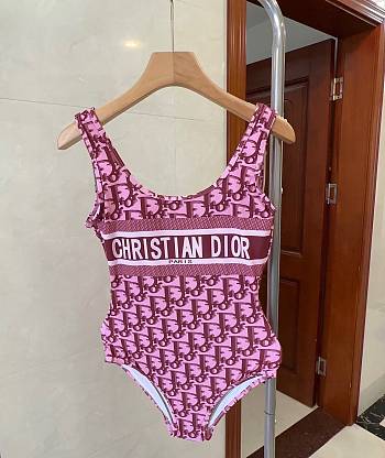 Dior Swimsuit Pink 