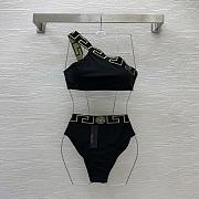 Versace Black Greca Bikini - 4