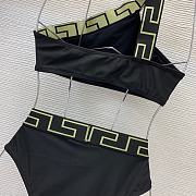 Versace Black Greca Bikini - 2