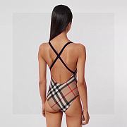 Burberry Check-Print Swimsuit - 1