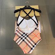 Burberry Check-Print Swimsuit - 2