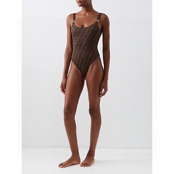 Fendi Swimsuit FF Pattern