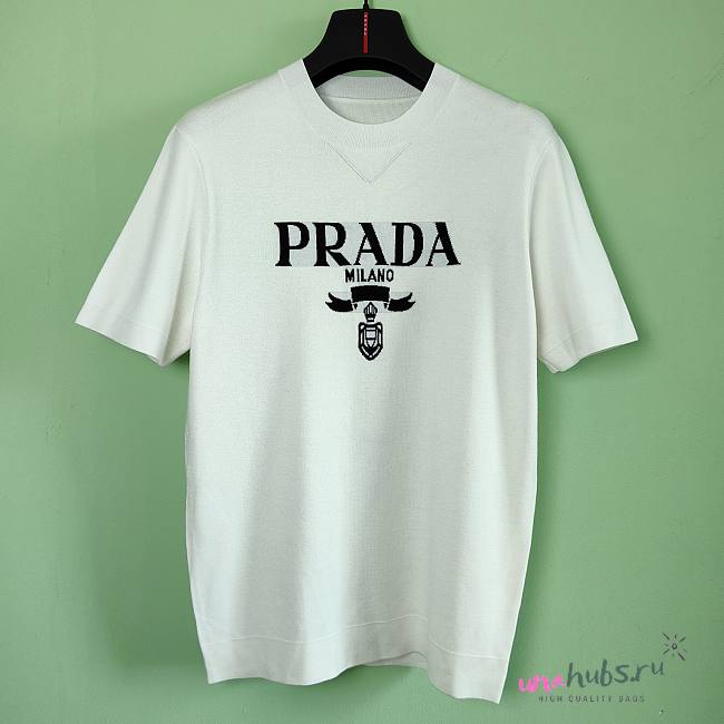 Prada Knitted T-Shirt - 1