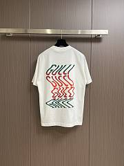 Cotton jersey T-shirt with Gucci print - 5