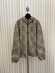 Burberry Beige Check Reversible Jacket - 1