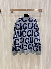 	 Gucci Blue Cardigan - 3