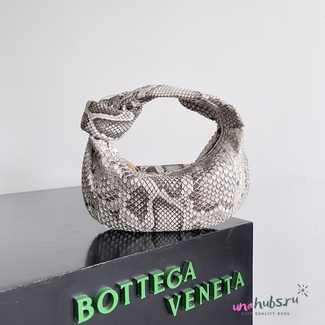 Bottega Veneta Mini Jodie Python Leather - 23*15*5cm - 1