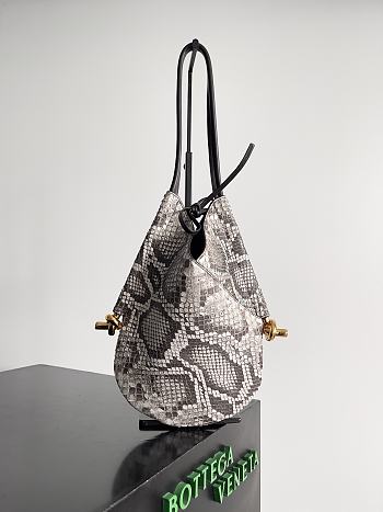 Bottega Veneta Small Solstice Python leather shoulder bag - 26*3*30cm