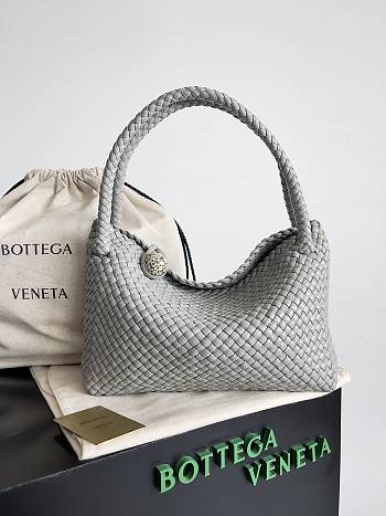 Bottega Veneta Small Cabat Bucket in Grey - 27*9*18cm